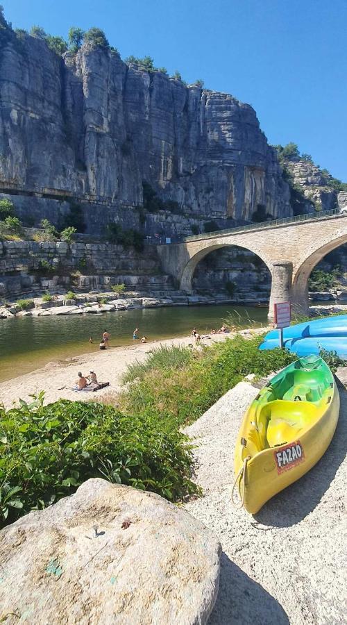 Magnifique Maison En Coeur De Balazuc, Proche Plages Ardeche Zewnętrze zdjęcie