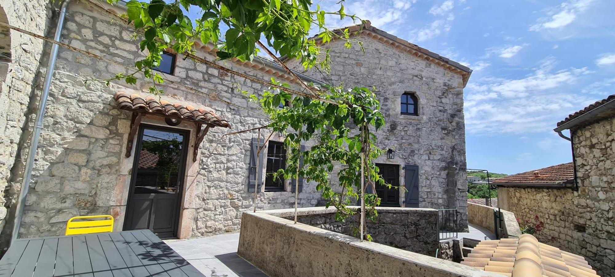 Magnifique Maison En Coeur De Balazuc, Proche Plages Ardeche Zewnętrze zdjęcie