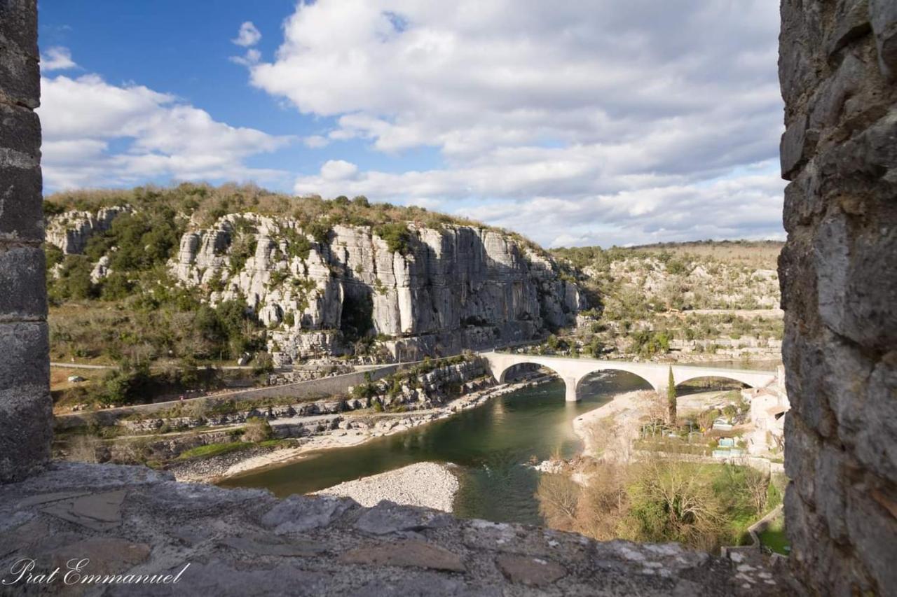 Magnifique Maison En Coeur De Balazuc, Proche Plages Ardeche Zewnętrze zdjęcie